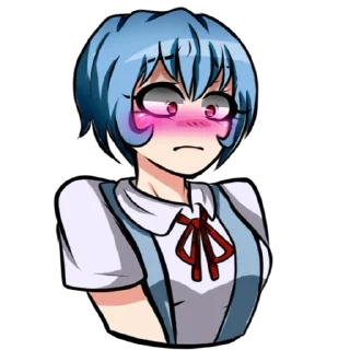 Sticker Rei by @lewdyoba - 0