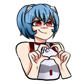 Sticker Rei by @lewdyoba - 10