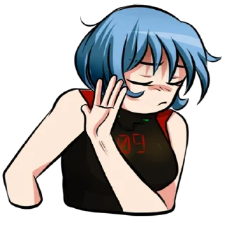 Sticker Rei by @lewdyoba - 8