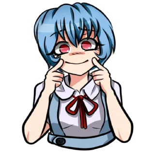 Sticker Rei by @lewdyoba - 9