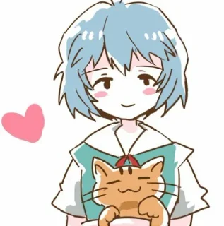 Стикер 💙Rei Ayanami By:※Flávinha※💙 - 3