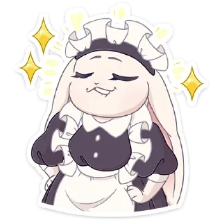 Стикер Рейко от @TgSticker - 10