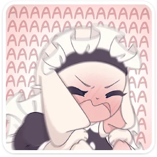 Стикер Рейко от @TgSticker - 2