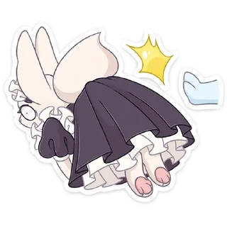 Стикер Рейко от @TgSticker - 1