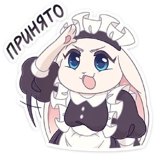 Стикер Рейко от @TgSticker - 0