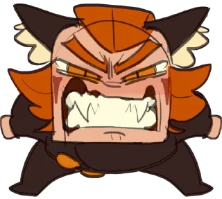 Sticker Лисий фембойчик - 1