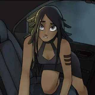 Sticker - raven - - 8