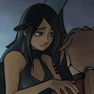 Sticker - raven - - 10