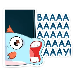 Стикер Реверсивная русалка :: @stickroom - 5