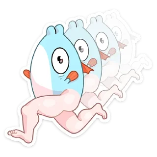 Стикер Реверсивная русалка :: @stickroom - 3
