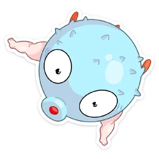 Стикер Реверсивная русалка :: @stickroom - 6