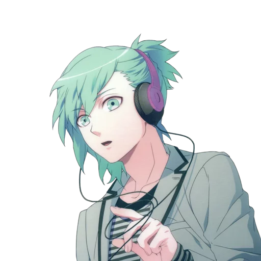 anime cartoon human face