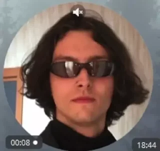 Sticker 3х гранный стакан - 11