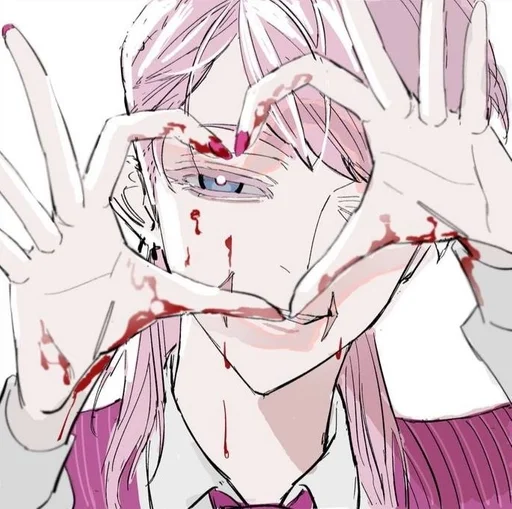 аниме иллюстрация эскиз