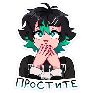 Стикер Рика @anime4_arts - 11