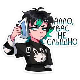 Стикер Рика @anime4_arts - 10