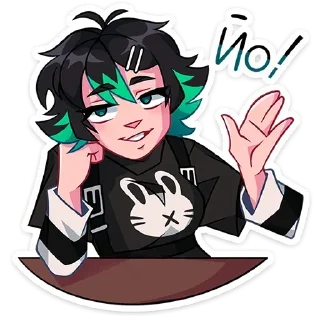 Стикер Рика @anime4_arts - 5