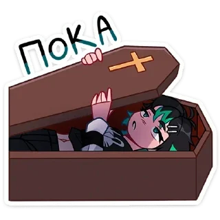 Стикер Рика @anime4_arts - 1