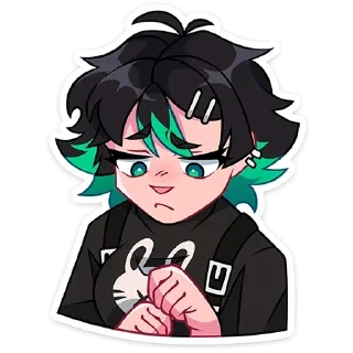 Стикер Рика @anime4_arts - 3