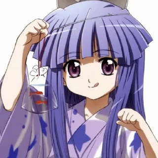 Стикер ♡rika furude/рика фуруде♡ by @stickershigurashi - 4