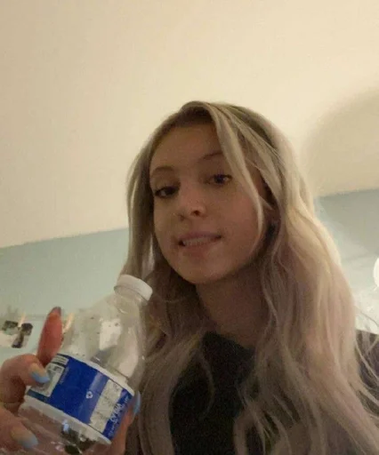 person human face bottle