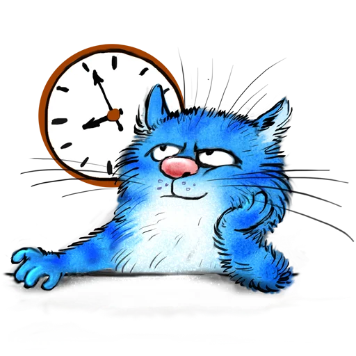 животное часы мультфильм