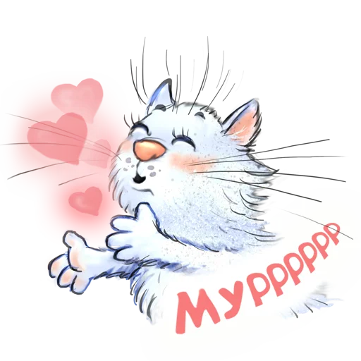 кошка мультфильм иллюстрация