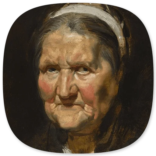 human face painting portrait