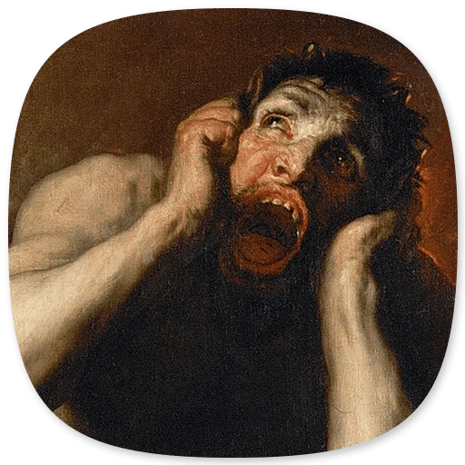 живопись млекопитающее человеческое лицо