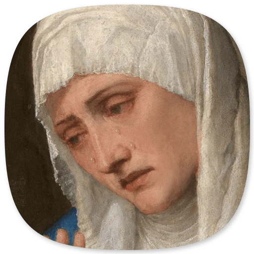 human face portrait painting