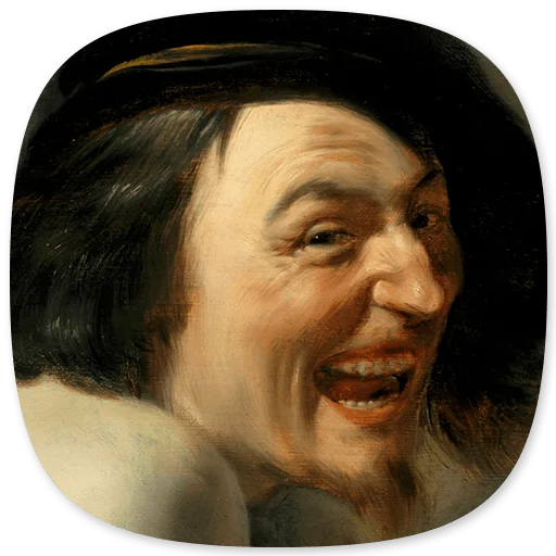 human face portrait painting