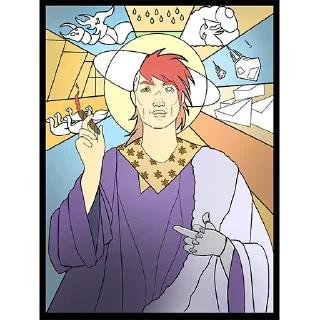 Стикер рисворлд - 5