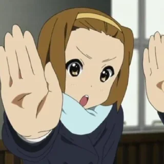 Стикер Ritsu Tainaka k-on! - 6