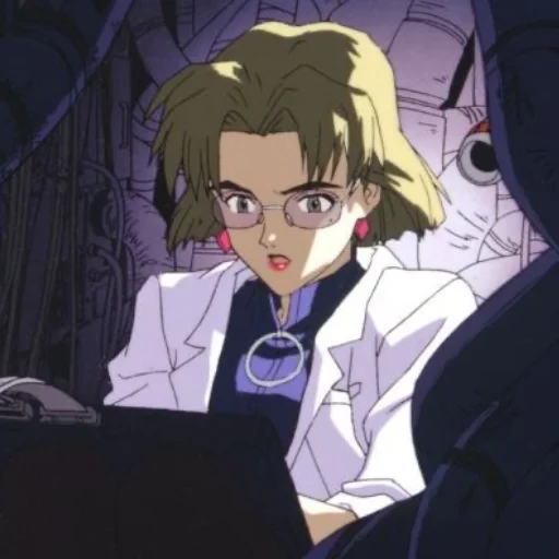 Sticker ritsukoakagi_evangenionstickers - 1