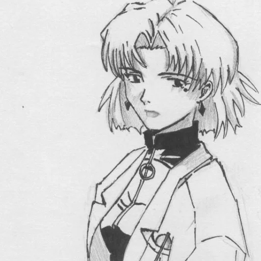 Sticker ritsukoakagi_evangenionstickers - 1