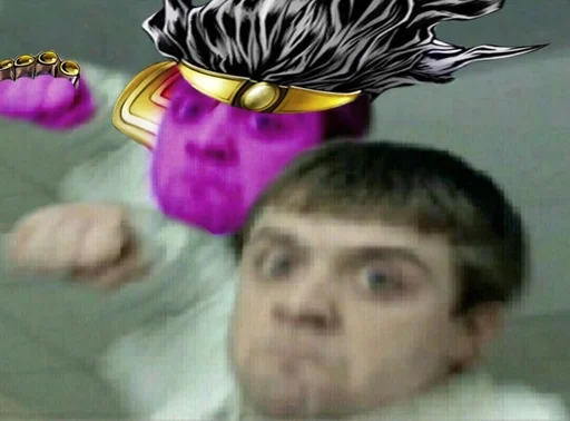 Стикер араки не забыл by @r_JoJo_mba :: @fStikBot - 1