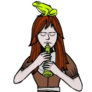 cartoon drawing human face