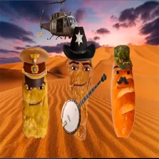 Стикер Забавные фрукты | @ixdoublesix - 3