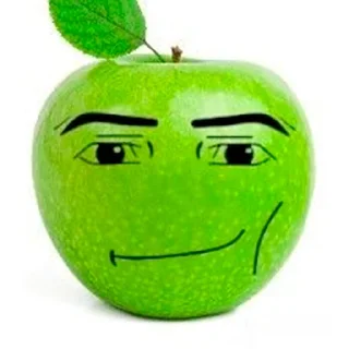 Стикер Забавные фрукты | @ixdoublesix - 2