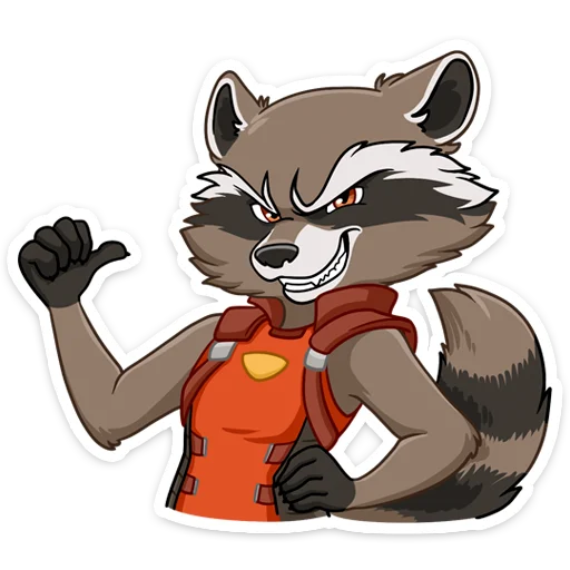 Стикер rocket_groot - 1