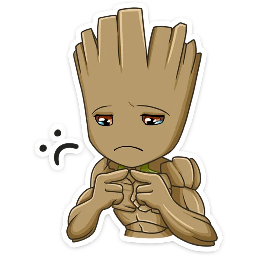 Sticker rocket_groot - 1