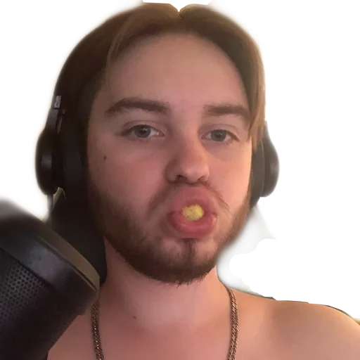 human face headphones person