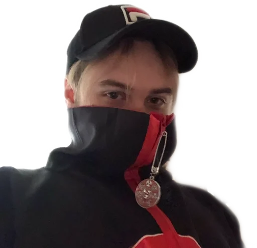 person human face clothing