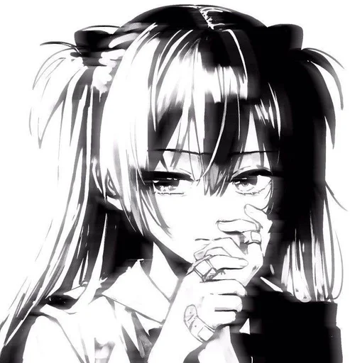 аниме человеческое лицо мультфильм