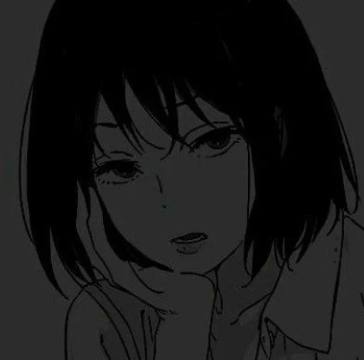 аниме эскиз иллюстрация