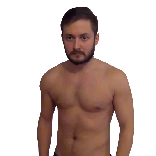 muscle male person chest