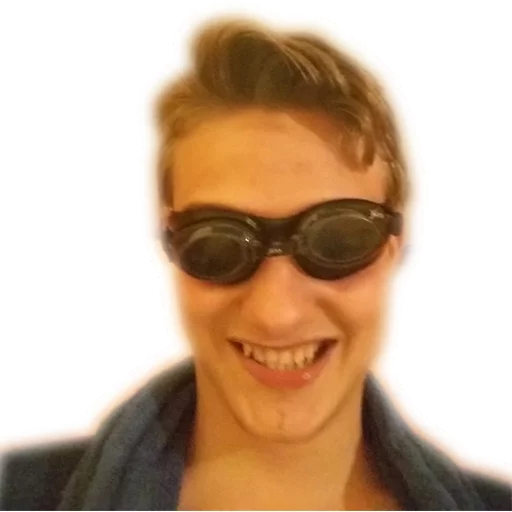 accessory goggles human face