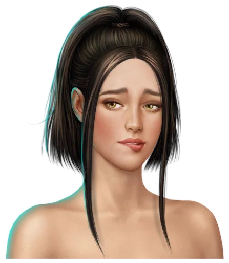 human face woman screenshot