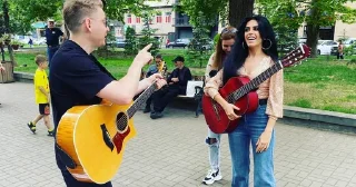 Sticker Гитара с нуля - Роман Конограй - 0