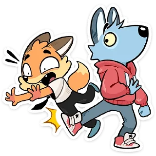 Стикер Рон и Рэй (@TgSticker) - 11